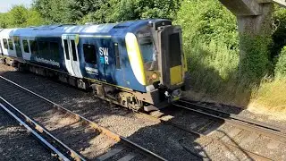 Class 450 + 444 Desiro | 450007 + 444033 | South Western Railway