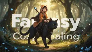 A quiet path through the woods Fantasy Lofi [calm adventure]