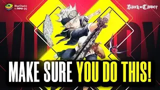 Black Clover M Beginners Guide & The Best Tips and Tricks | Make Sure You Do This!