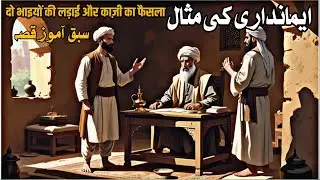 Emandari Ka Sila | Do Bhaiyo Ki Sabak Amoz Kahani | islamic stories| Moral story
