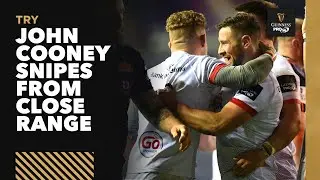 John Cooney gets Ulster's third in the opening 25 minutes