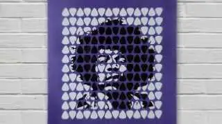 Jimi Hendrix Guitar Pick Painting