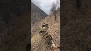 Chechen Republic. Terloy . Work going well . #buldozer #cat #tractor