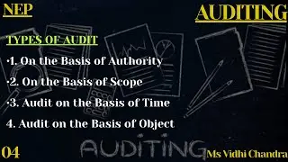 Types of Audit | On the Basis of Authority, Scope ,Time & Object | Auditing | BCOM | BAF | BBA |