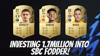 We Invest 1.7 Million Into SBC Fodder To See What Happens!! - FIFA22
