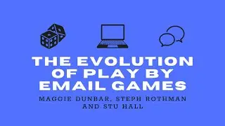 The Evolution of Play by Email Games - MegaCon 2023 Seminars