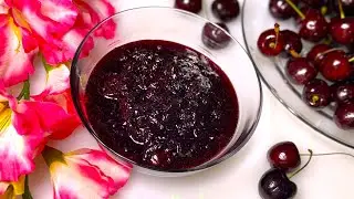 Easy Homemade Cherry Jam I How To Make Cherry Jam At Home I Ramzan Special Jam