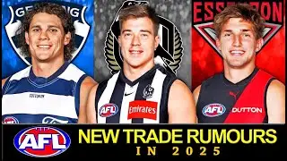 NEW AFL TRADE RUMOURS for 2025
