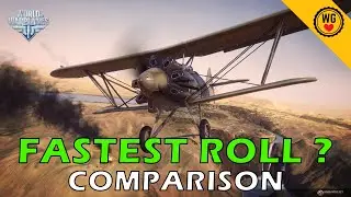 Wargaming - World of Warplanes - FASTEST ROLL COMPARISON - POLIKARPOW I-5