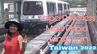 Taipei,Taiwan Driverless MRT Wenshan-Neihu Line