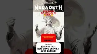 GHOSTLEEP **Новая песня Megadeth &mdash; трибьют 2026** #megadeth #davemustaine #переломный момент #фан...