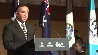 Andrew Nikolic, Australian Government Whip, INTERPOL #CIED2015 Opening Address