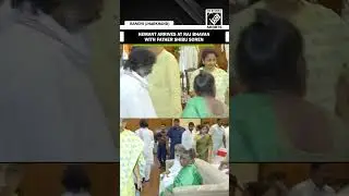 Hemant Soren arrives at Raj Bhavan with father Shibu Soren ahead of oath ceremony