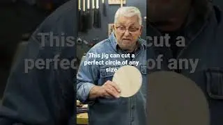 How to make a jig that can cut a perfect circle of any size