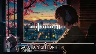 Lofira - Sakura Night Drift | Lofi No Copyright Music (Royalty Free)