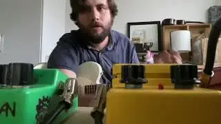 Boss OD-1 (14-контактный чип NEC) против Analogman TS-808
