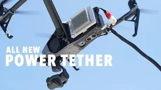 Drone Tether for DJI Inspire 2 & Matrice 200 -FLY YOUR DRONE FOR HOURS!