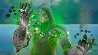 Fortnite. Testing the Doom's suit! Solid Snake Gameplay. Battle Royale Mode.