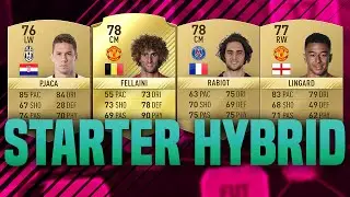 FIFA 17: INSANE CHEAP HYBRID STARTER SQUAD!