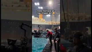 Real Titanic Set Behind the Scenes 😱#shorts
