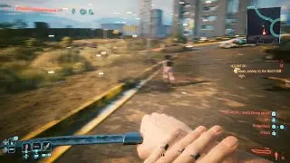 Cyberpunk 2077 Kid Being Invincible