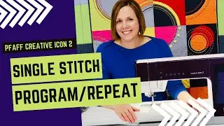 PFAFF creative icon 2 Single Stitch Program