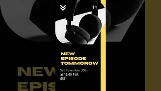 New Episode Tomorrow!! #cybersecurity #podcast #cybersecuritytalks #tech #cybertalk #cyberpodcast