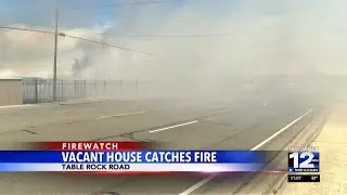 Arrest made in fire that burned part of house on Table Rock Road