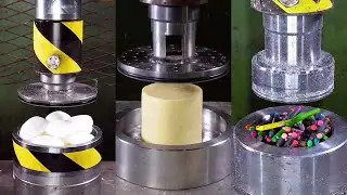 Top 100 Most Satisfying Hydraulic Press Crushes | Ultimate Crushing Moments Compilation #asmr