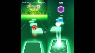 Tiles Hop| Hyperspeed [Easy] / 1 vs 1