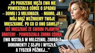 „Córka wyrzuciła owdowiałą matkę z mieszkania, nie wiedząc o testamencie zmarłego męża  Ale wkrótce