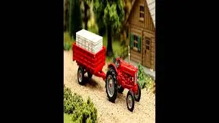 I Built a Fully Functional Mini Farm! 🚜🌾 #MiniRC #RCFarming #MiniatureFarming #Shorts #Satisfying