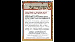 Early Modern Anglo-Muslim Archive: Cross-Cultural Encounters & Identity Formations - Jyotsna Singh