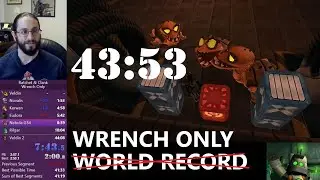 Ratchet & Clank Wrench Only in 43:53 - Former World Record