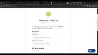 How To Create an ORCID ID