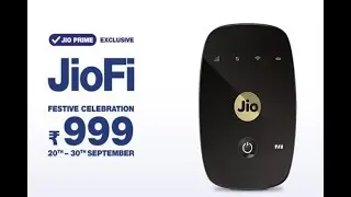 JioFi Device in ₹ 999 l Jio Latest Offer from 20th - 30th September