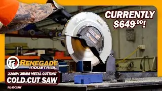 Пила для холодной резки металла Renegade Industrial 2200 Вт, 355 мм (14 дюймов) - RI14DCSAW
