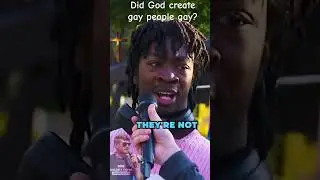 Did God create gay people gay?@NicholasBowling #jesus #jesuslovesyou