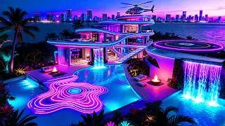 😱 Inside a CYBER TROPICAL Paradise Mansion &ndash; Futuristic Jungle Luxury Home ((4K Ultra HD))