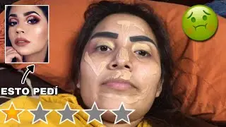 Me maquille con la PEOR MAQUILLADORA de mi ciudad / *Me maquillo acostada*🤯 BROMA | Odalys Garcia