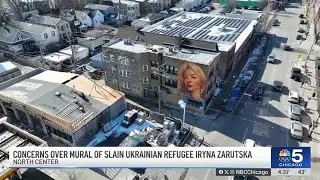 Concerns emerge over mural of slain Ukrainian refugee Iryna Zarutska