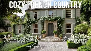 Create a Cozy French Country Home with Misty Grey and Soft Natural Greens