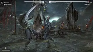 Mortal Kombat X_Cassie Cage/Brawler VS Reptile/Nimble
