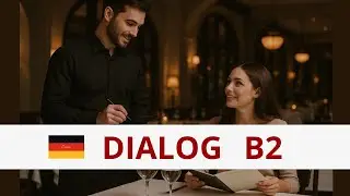 MIT DEM KELLNER 🥂 Deutsch B2 I H&ouml;ren und Verstehen  #GermanStories
