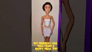 #doll #starwars #customdoll #princessleia #customfigure #kitbash #starwarscustom #carriefisher