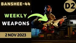 An excellent Old Sterling - Banshee-44 Destiny 2 D2 Gunsmith Official Weekly Weapon Inventory