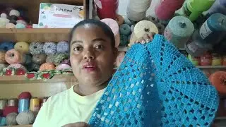 5 tapetes simples e fácil tons azuis💙encomenda e pronta entrega🥰início de bases pra mais tapetinhos 