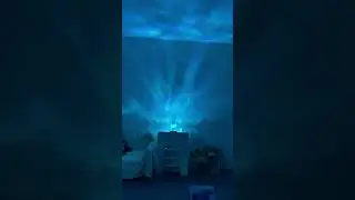 Crystal Ripple Lamp LED 3D Crystal Dynamic Modern Design Crystal water ripple Decorations Light
