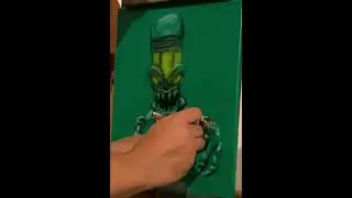 Airbrushing doodles seven ￼
