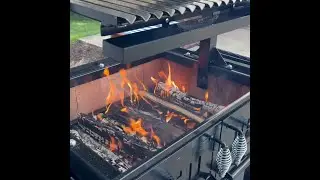 Santa Maria Grill in action 😍